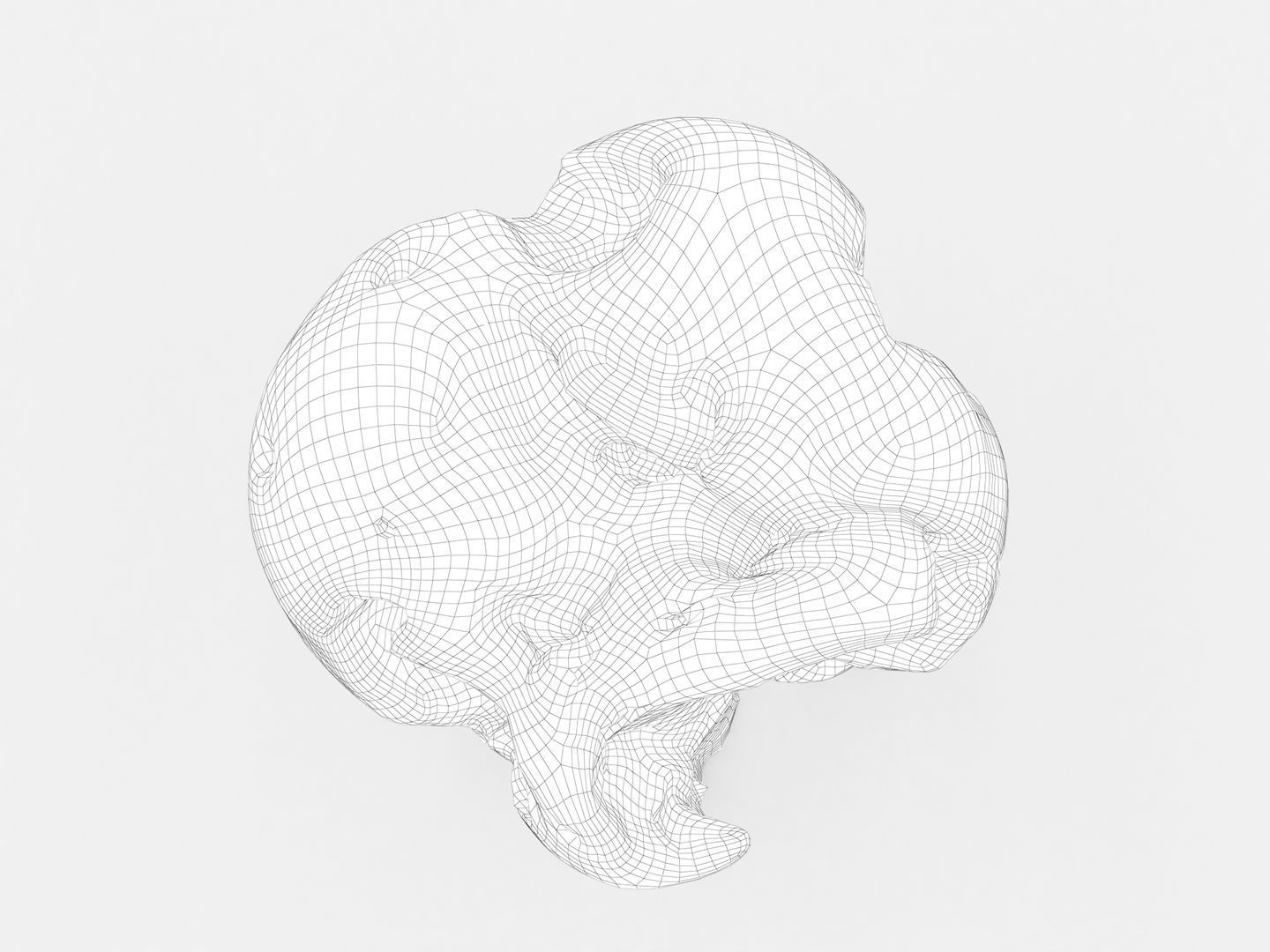 Driftwood walnut 3D model_18