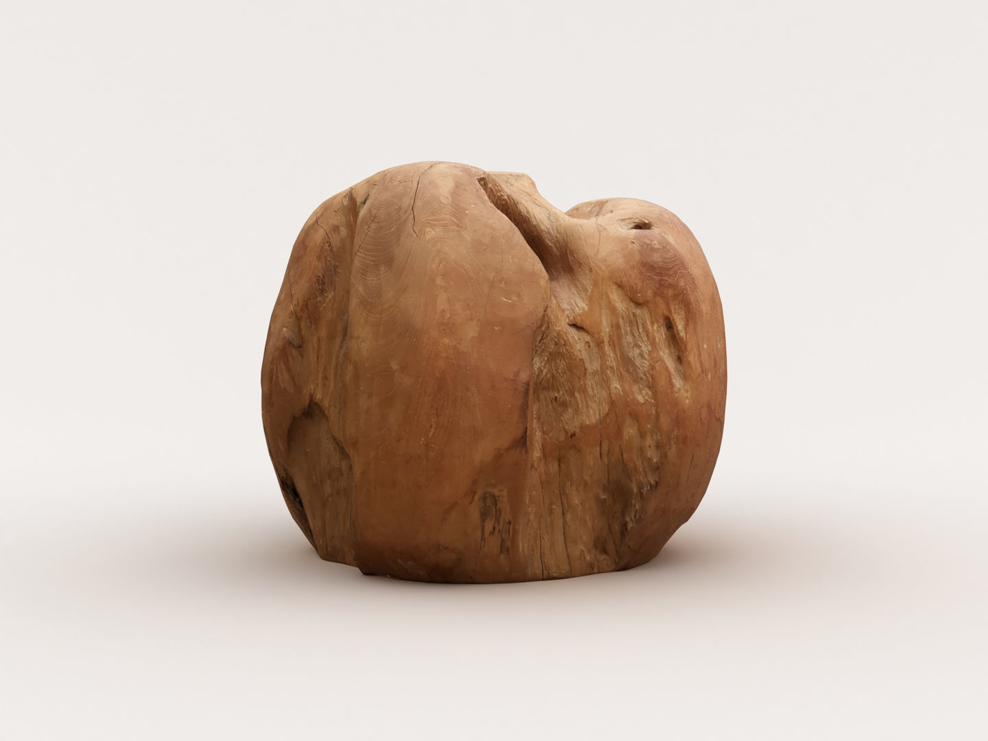 Driftwood walnut 3D model_7
