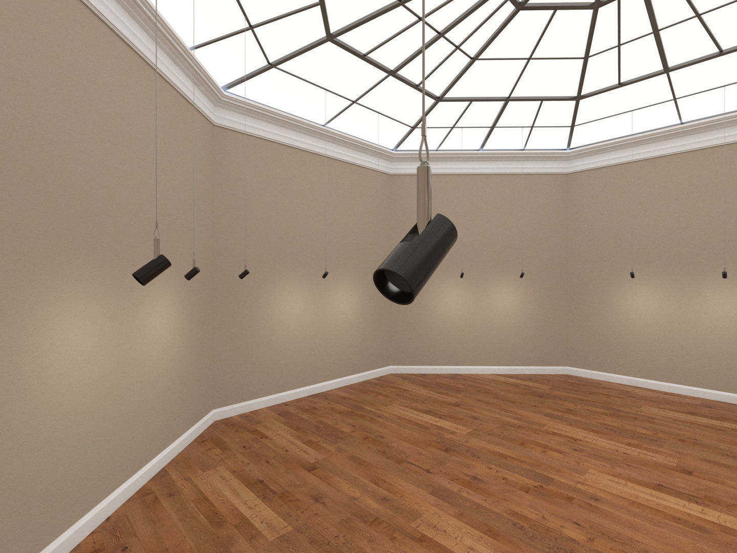 Art Gallery 008 3D model_9