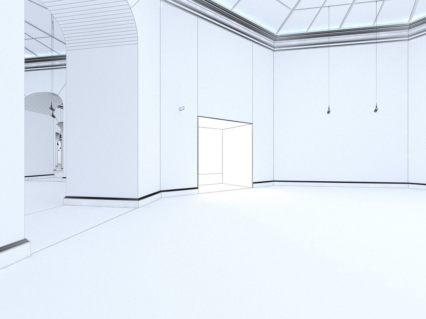 Art Gallery 008 3D model_14