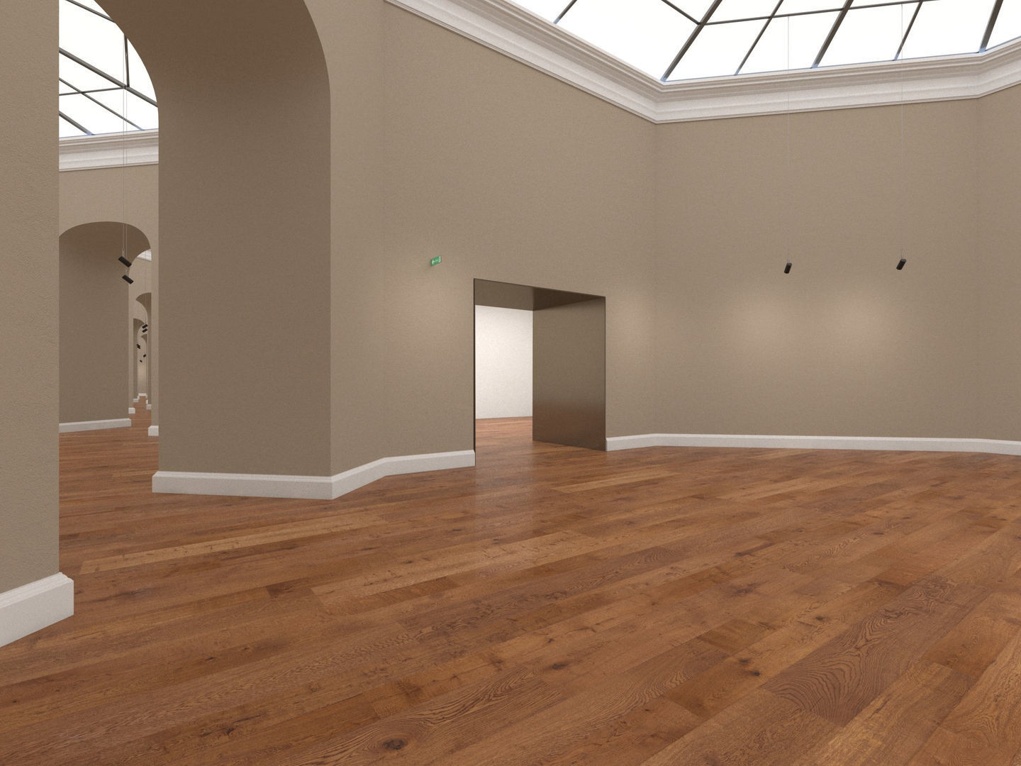 Art Gallery 008 3D model_2