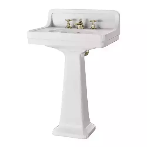 Waterworks Alden on pedestal 3D model
