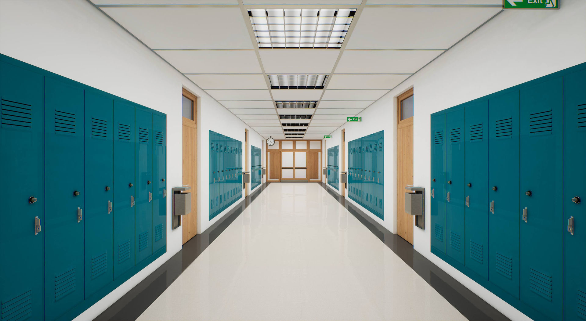 School Collection UE4 3D model_2