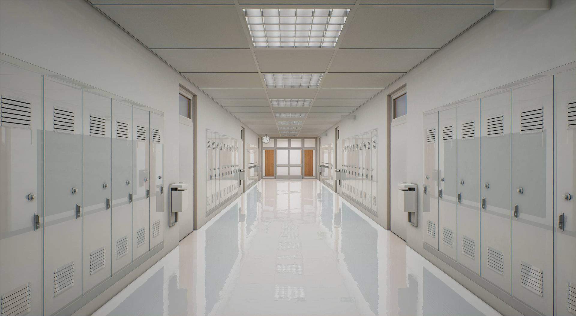 School Collection UE4 3D model_48