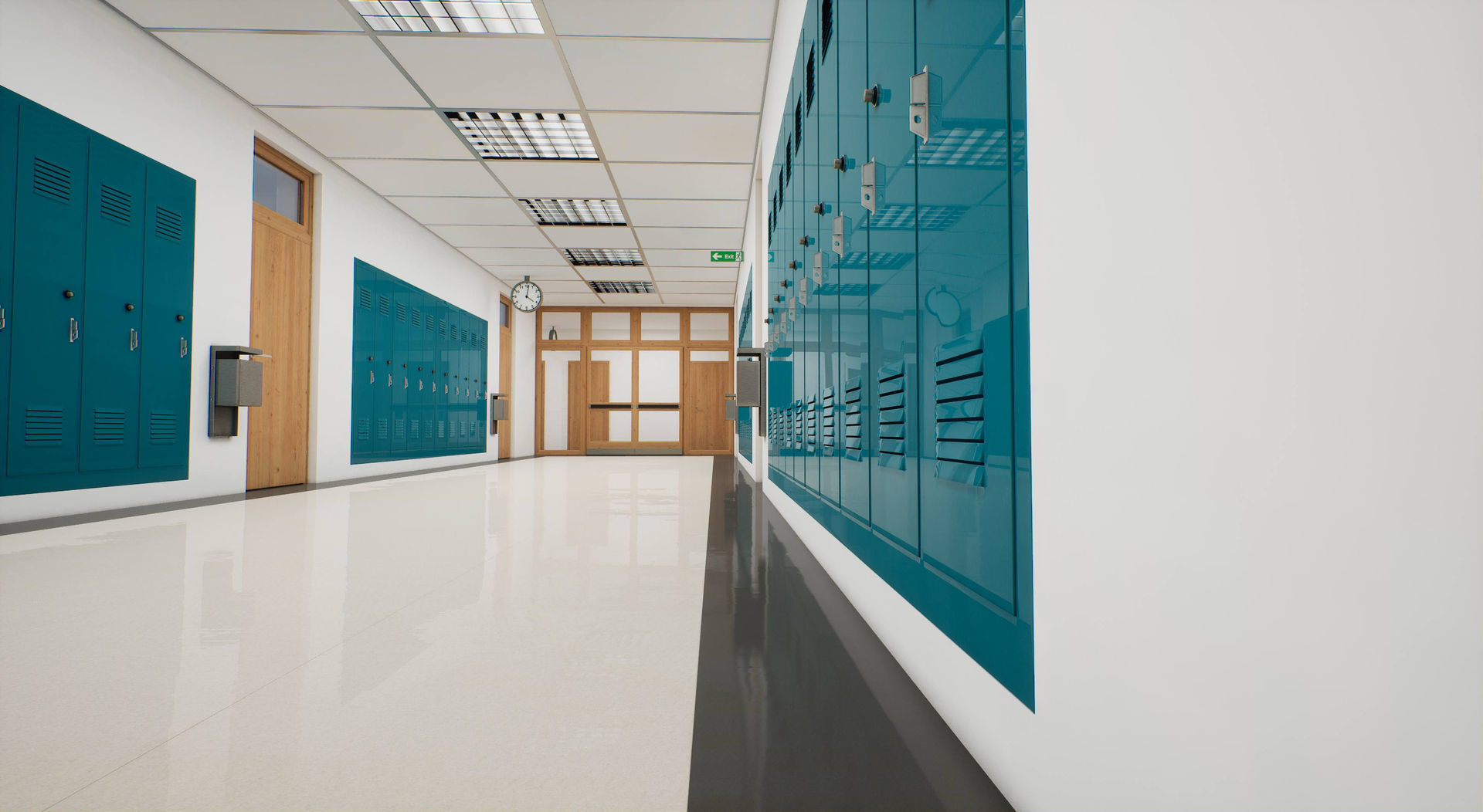 School Collection UE4 3D model_29
