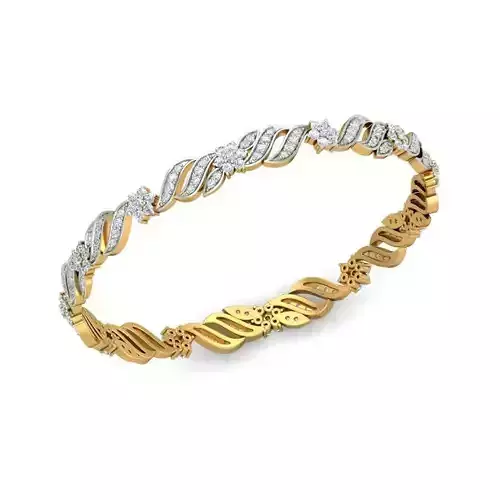 Women Bangles 3dm STL OBJ FBX Renders details