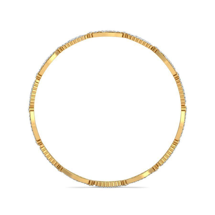 Women Bangles 3dm STL OBJ FBX Renders details 3D print model_1