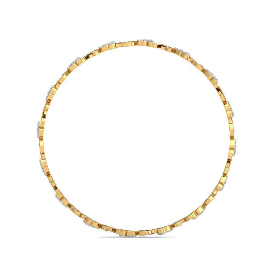 Women Bangles 3dm STL OBJ FBX Renders details 3D print model_1