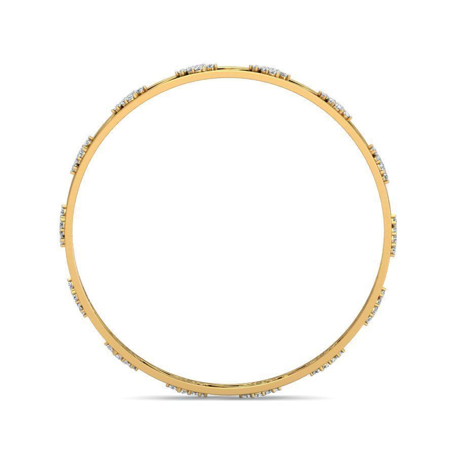 Women Bangles 3dm STL OBJ FBX Renders details 3D print model_1