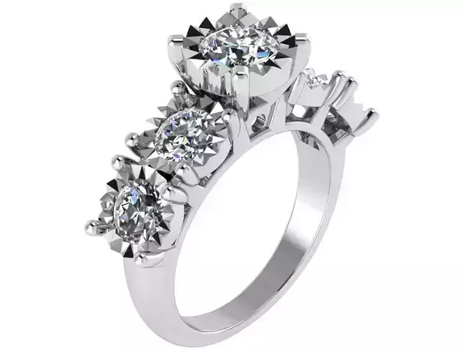 5-Stone Diamond Ring 1665