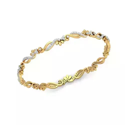 Women Bangles 3dm STL OBJ FBX Renders details