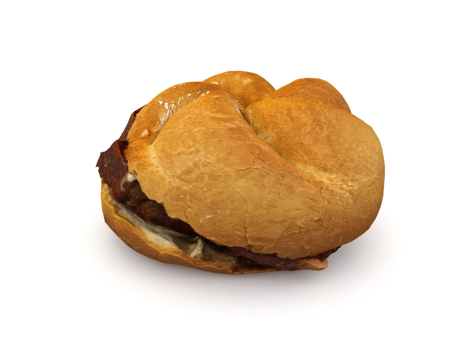 Bread Roll Semmel 3D model_6