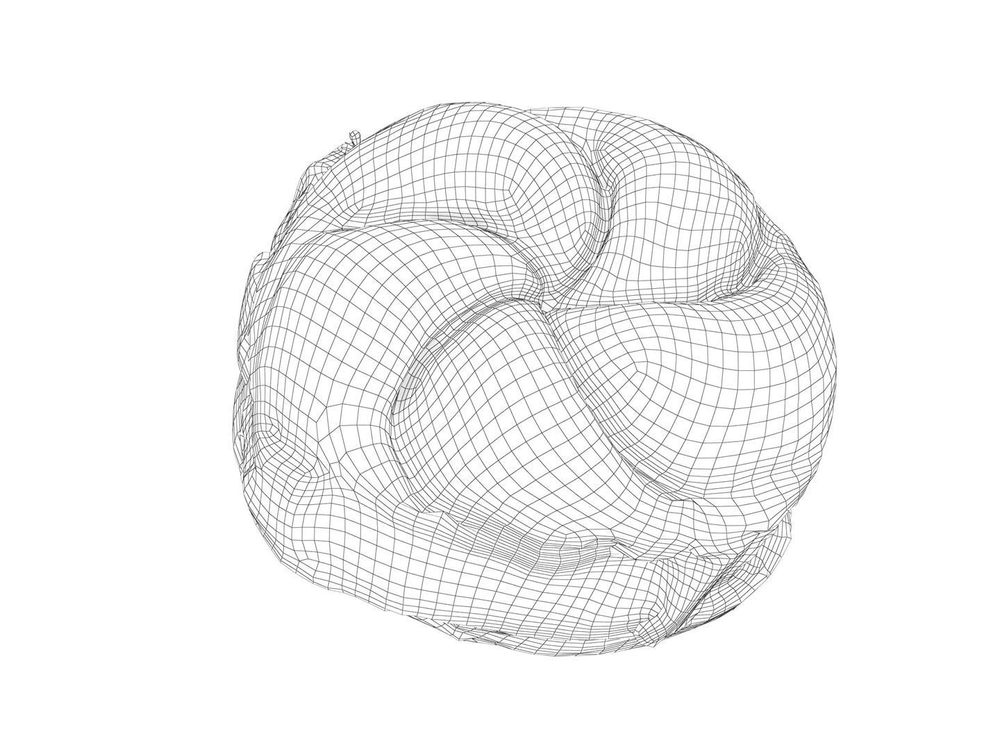 Bread Roll Semmel 3D model_17