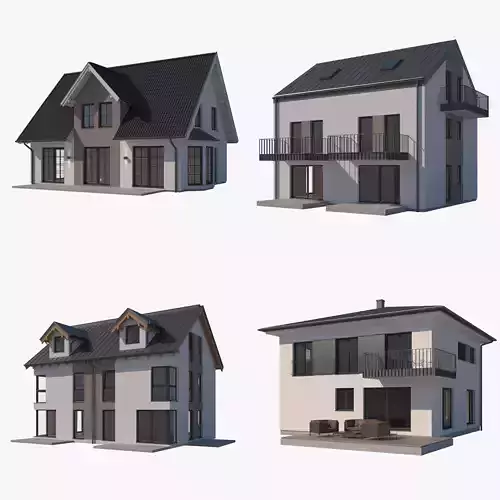 European House Collection 2 3D model