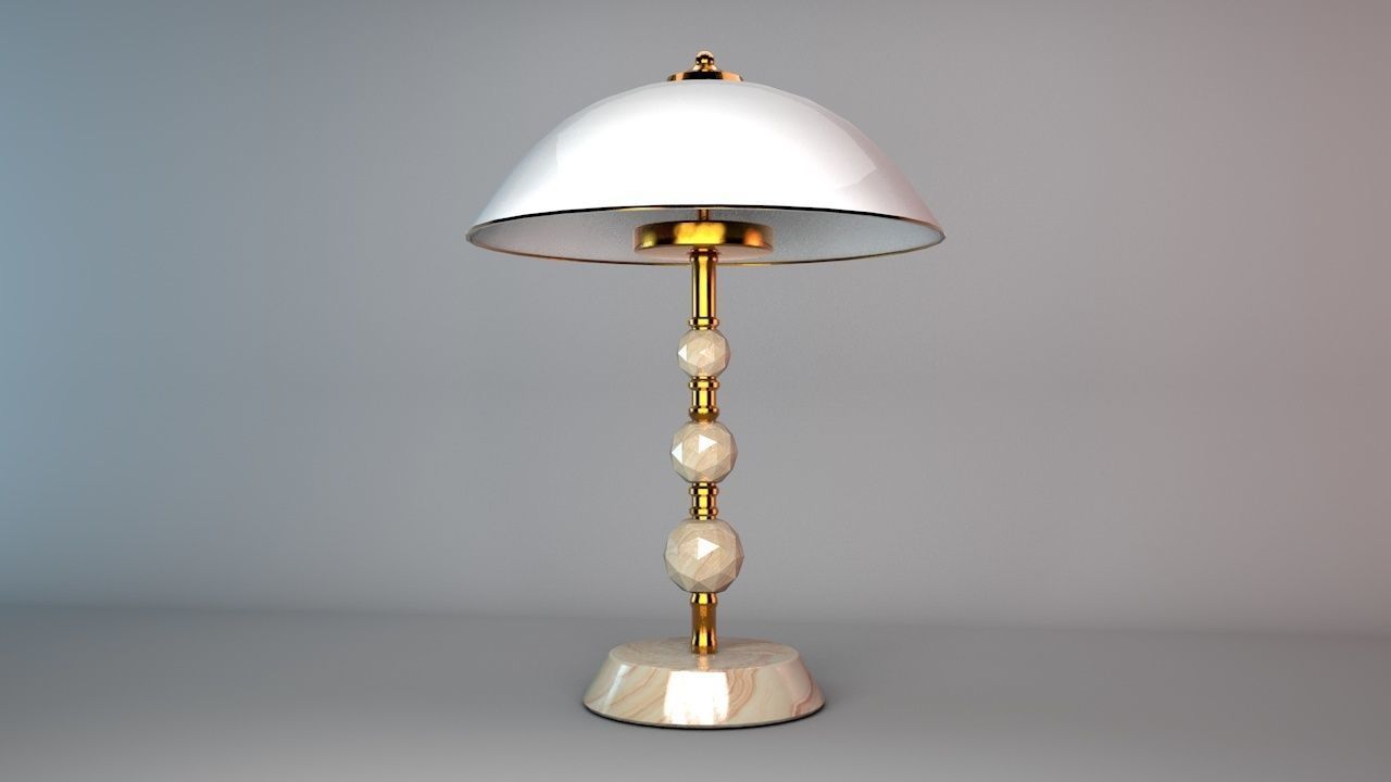 Table Lamp 3D model_1