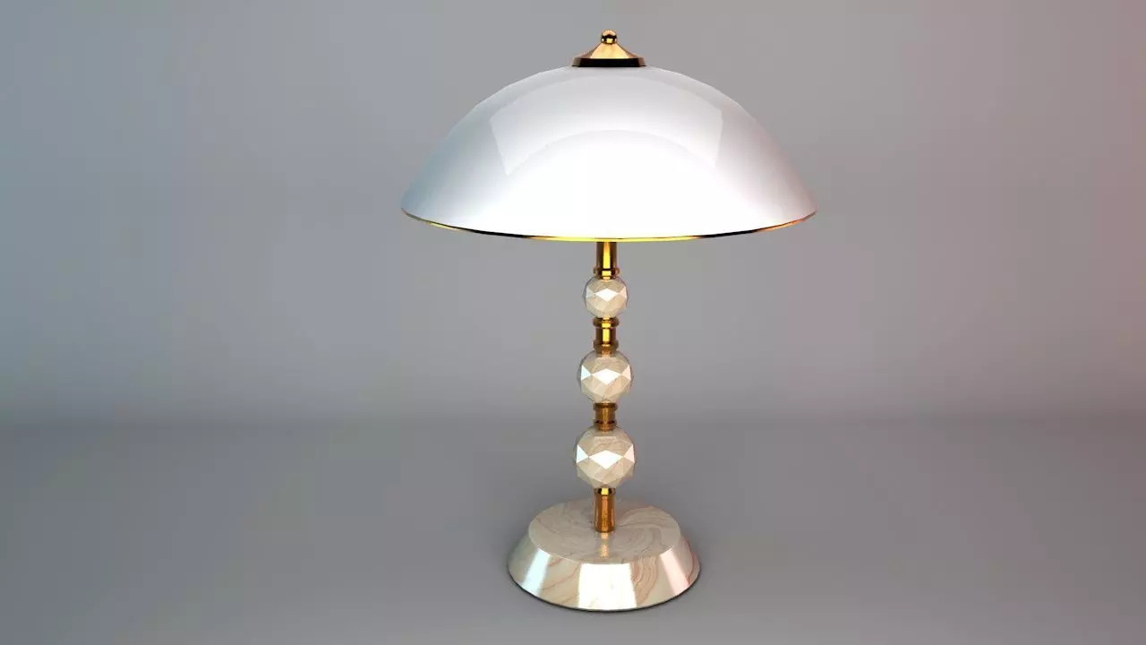Table Lamp 3D model_0