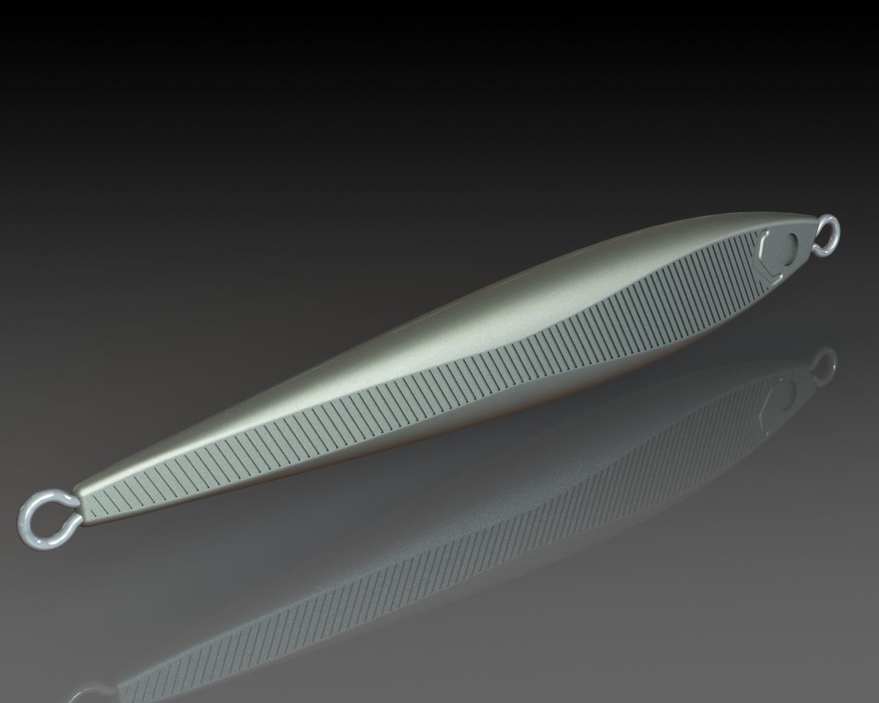 Pilker model and mold 70g 98mm 3D printable 3D print model_5