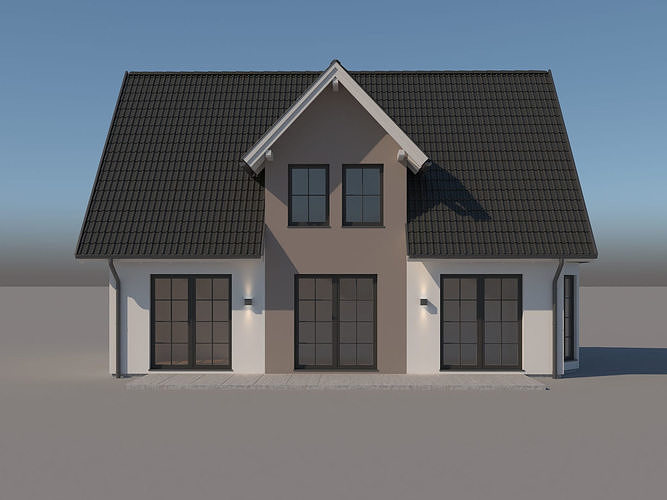 House 014 3D model 2