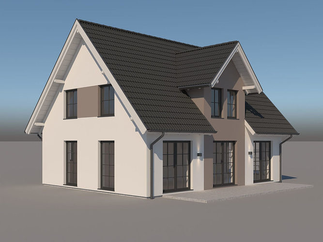 House 014 3D model 3