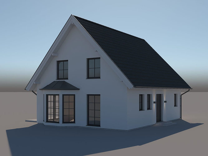House 014 3D model 7