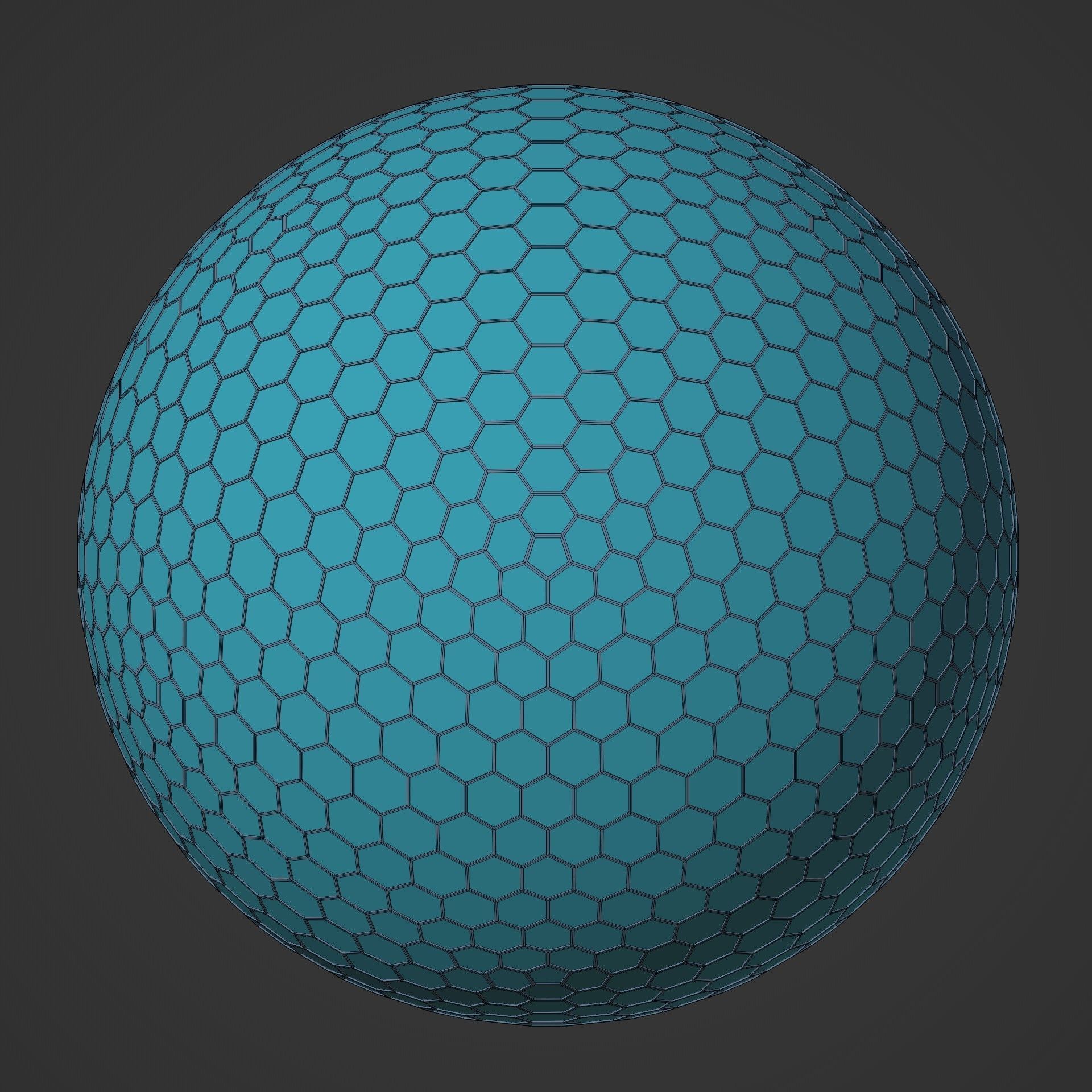 Geodesic Dome Low-poly 3D model_8