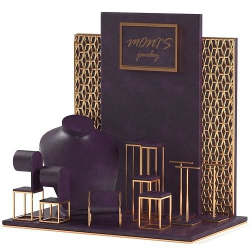 Jewelry Display Monis 3D model