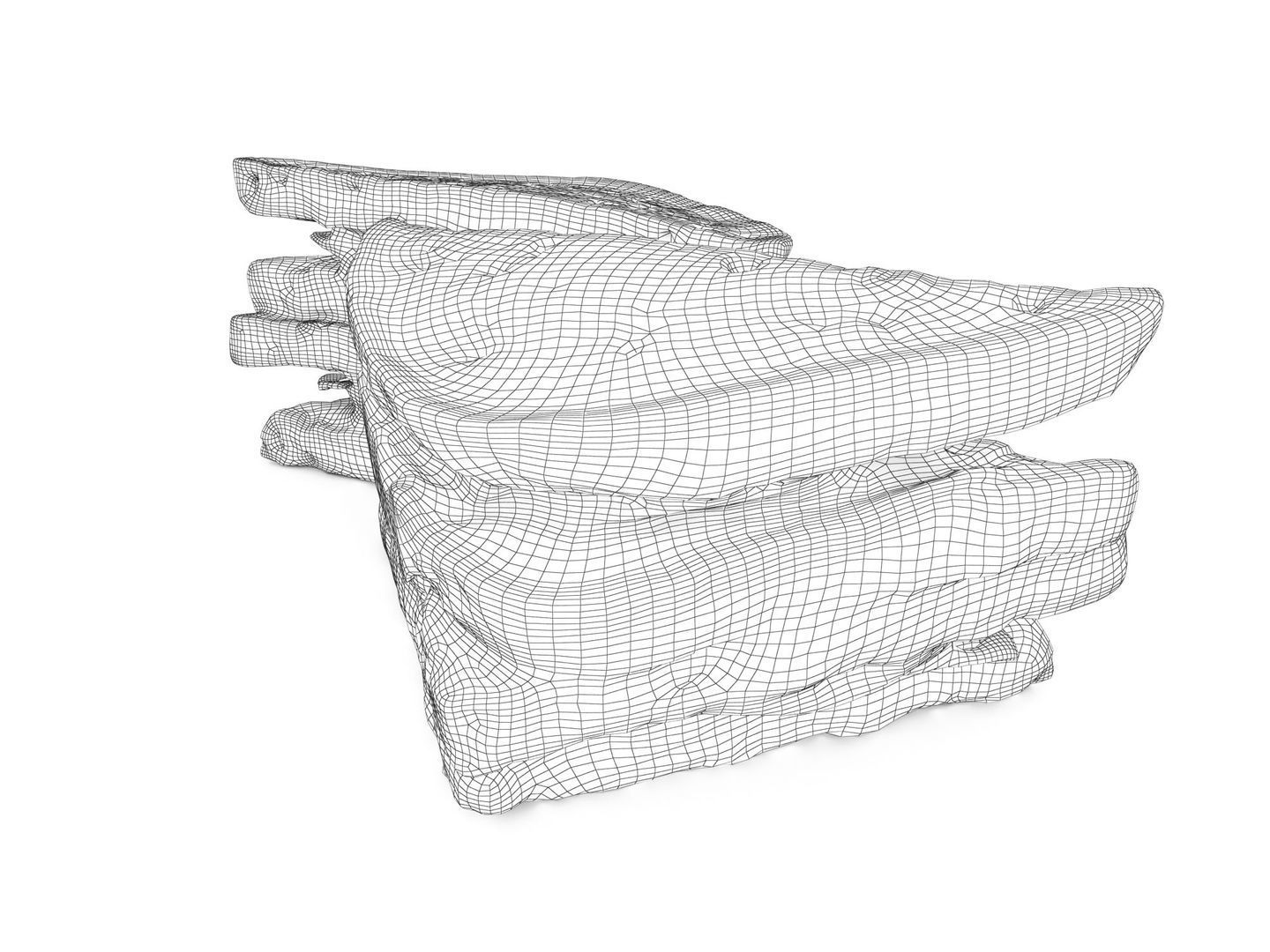 Sandwich 3D model_11