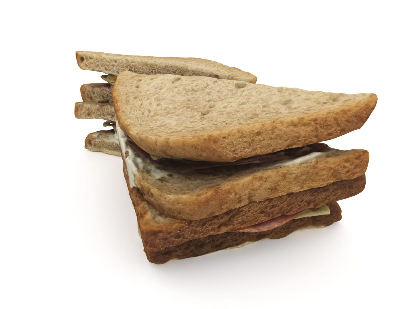 Sandwich 3D model_2