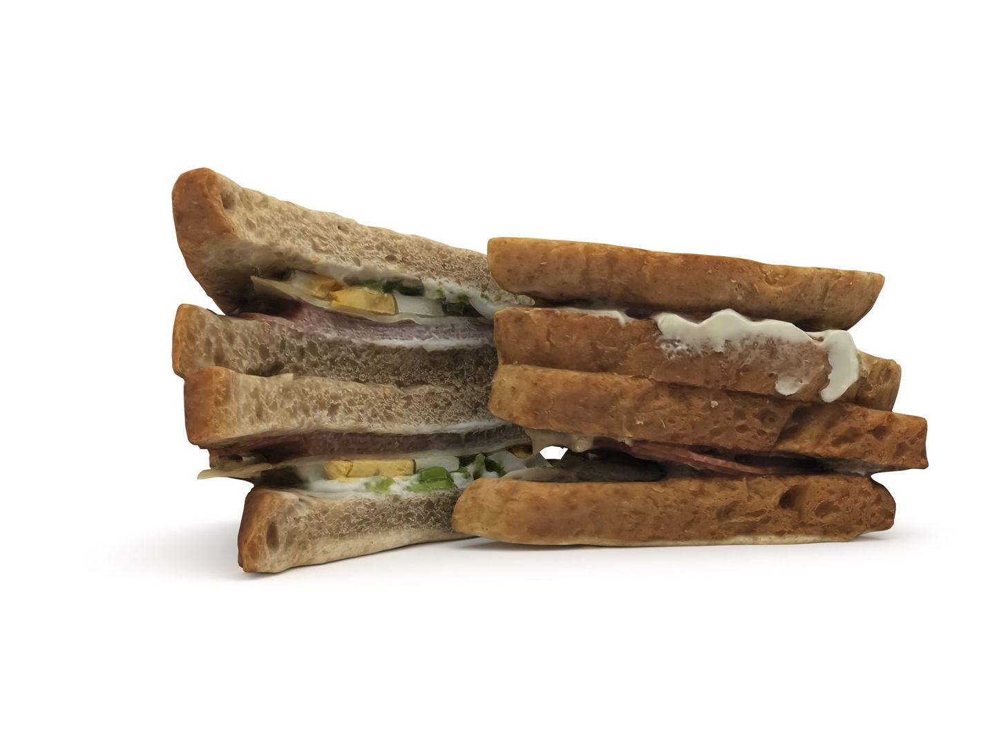 Sandwich 3D model_8