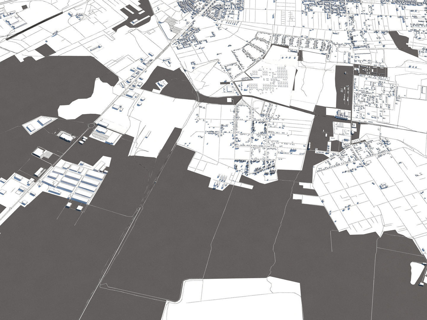 Timisoara Romania 50x50km 3D model_25