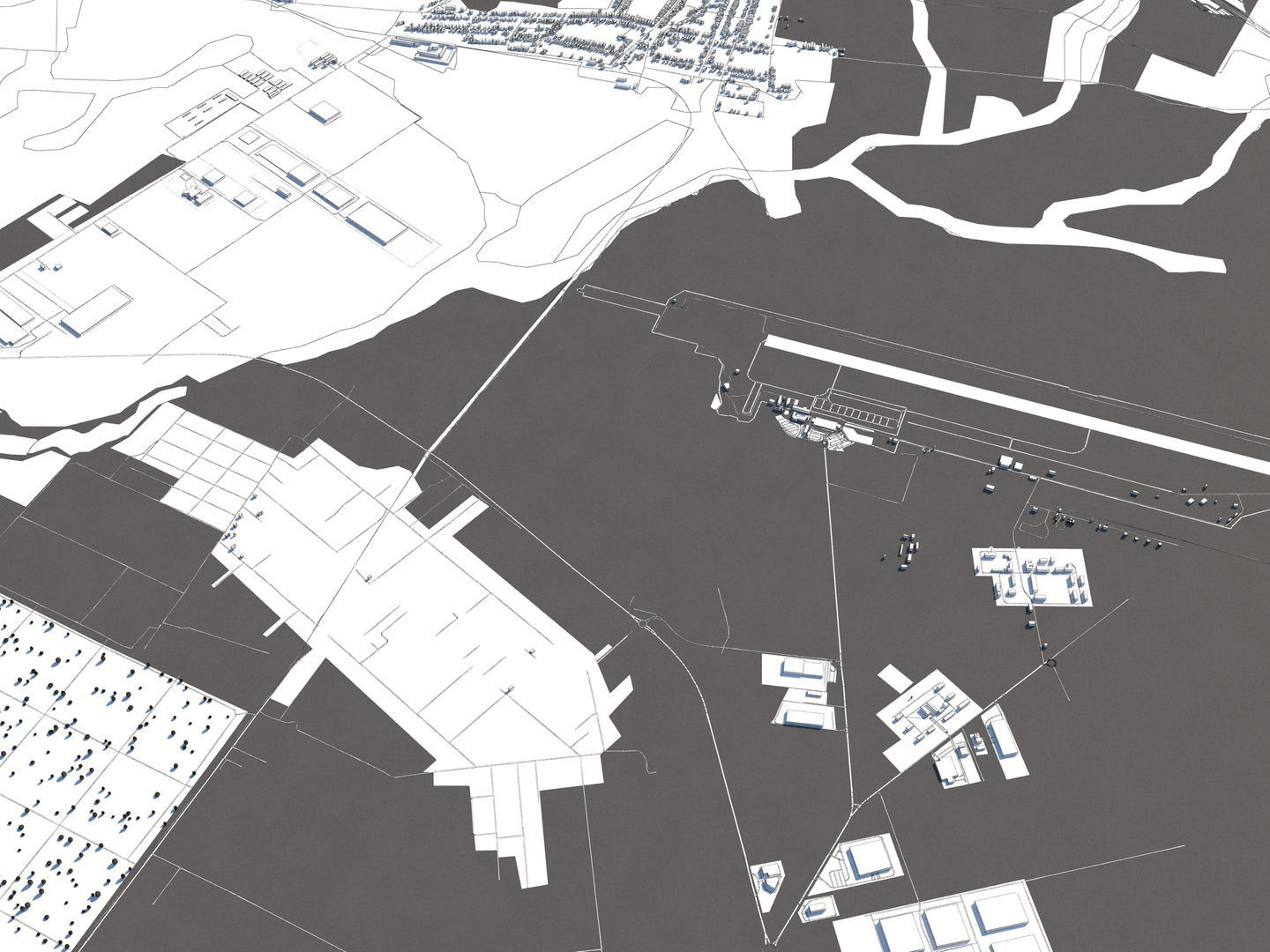 Timisoara Romania 50x50km 3D model_23