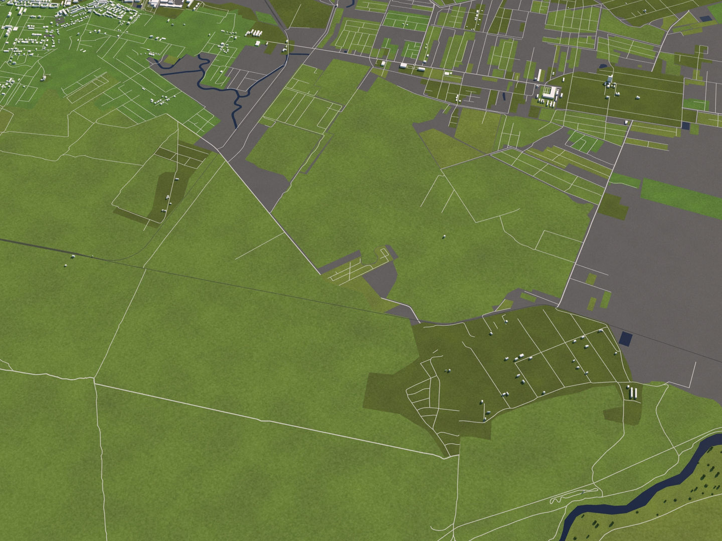 Timisoara Romania 50x50km 3D model_12