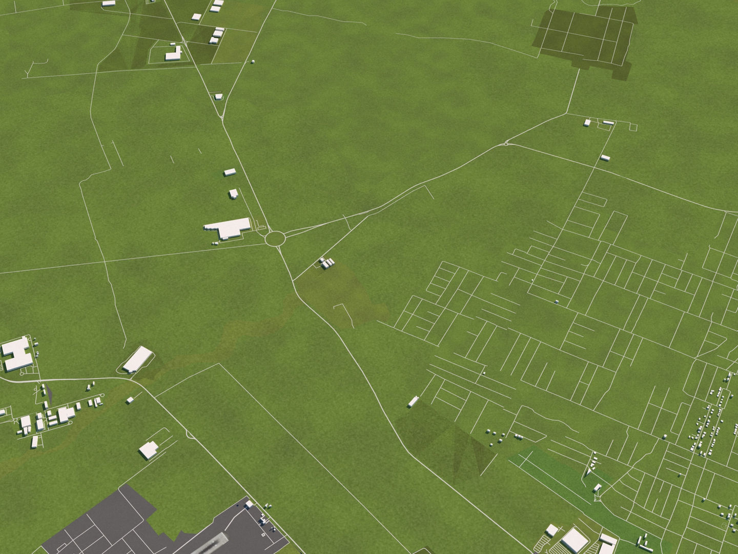 Timisoara Romania 50x50km 3D model_8