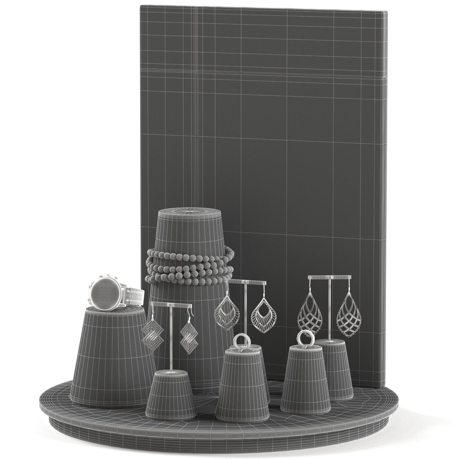 Jewelry Display Valdani 3D model_3