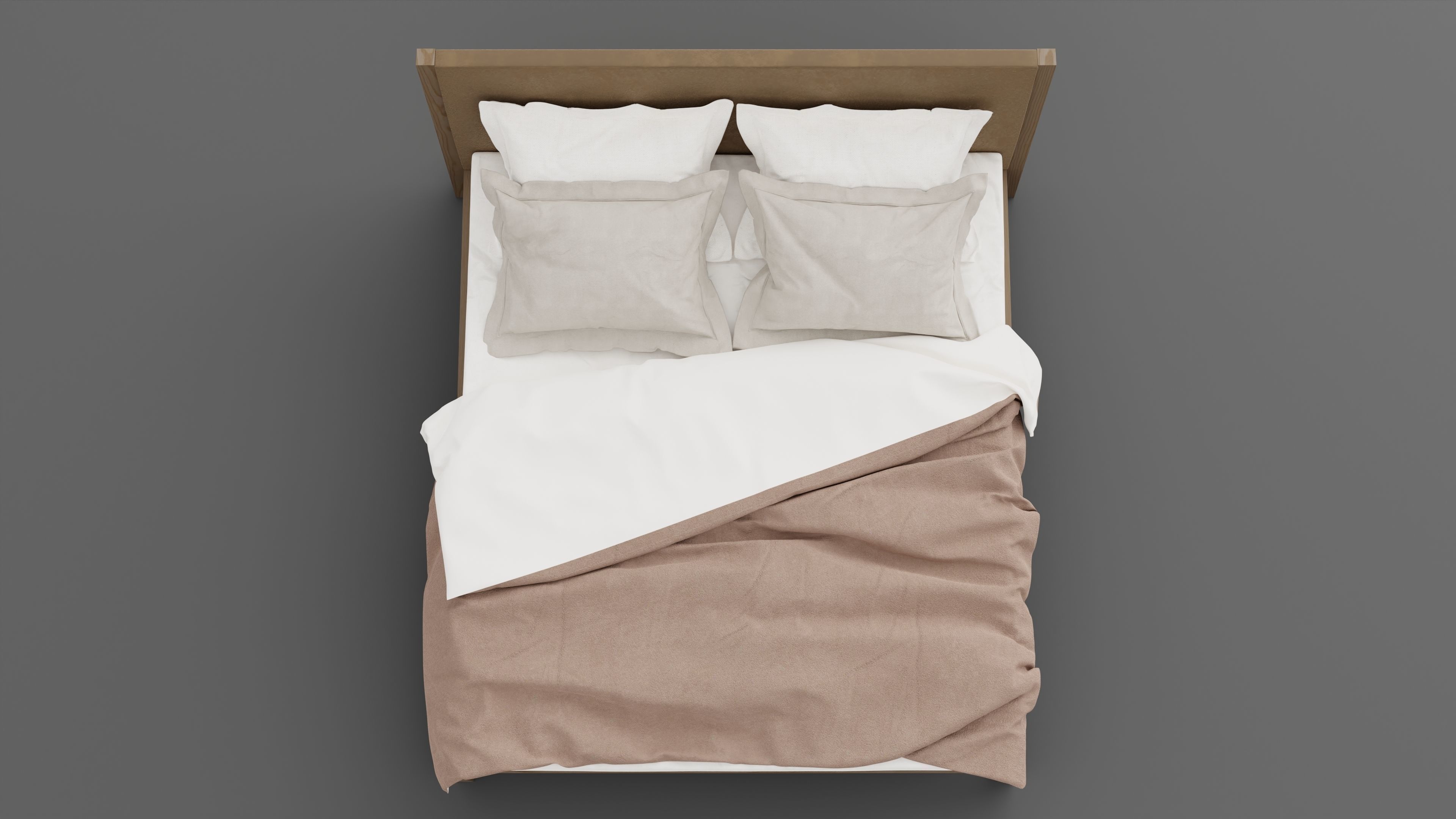 BD 22 Bed from Bartoli Design 3D model_1