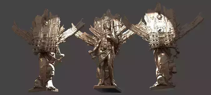 Gods Monolith statue