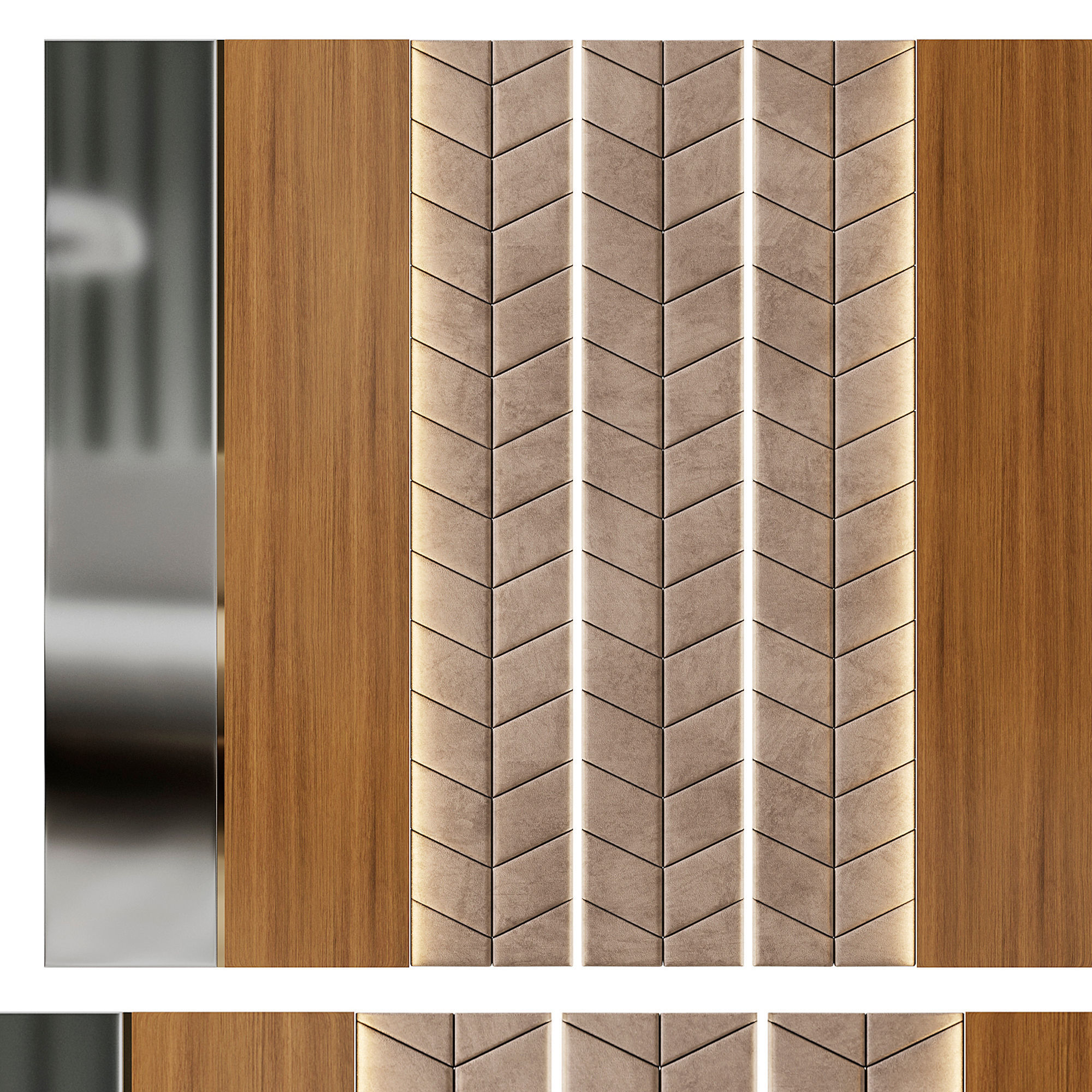 Name Panel by Pinterest 3D model_3