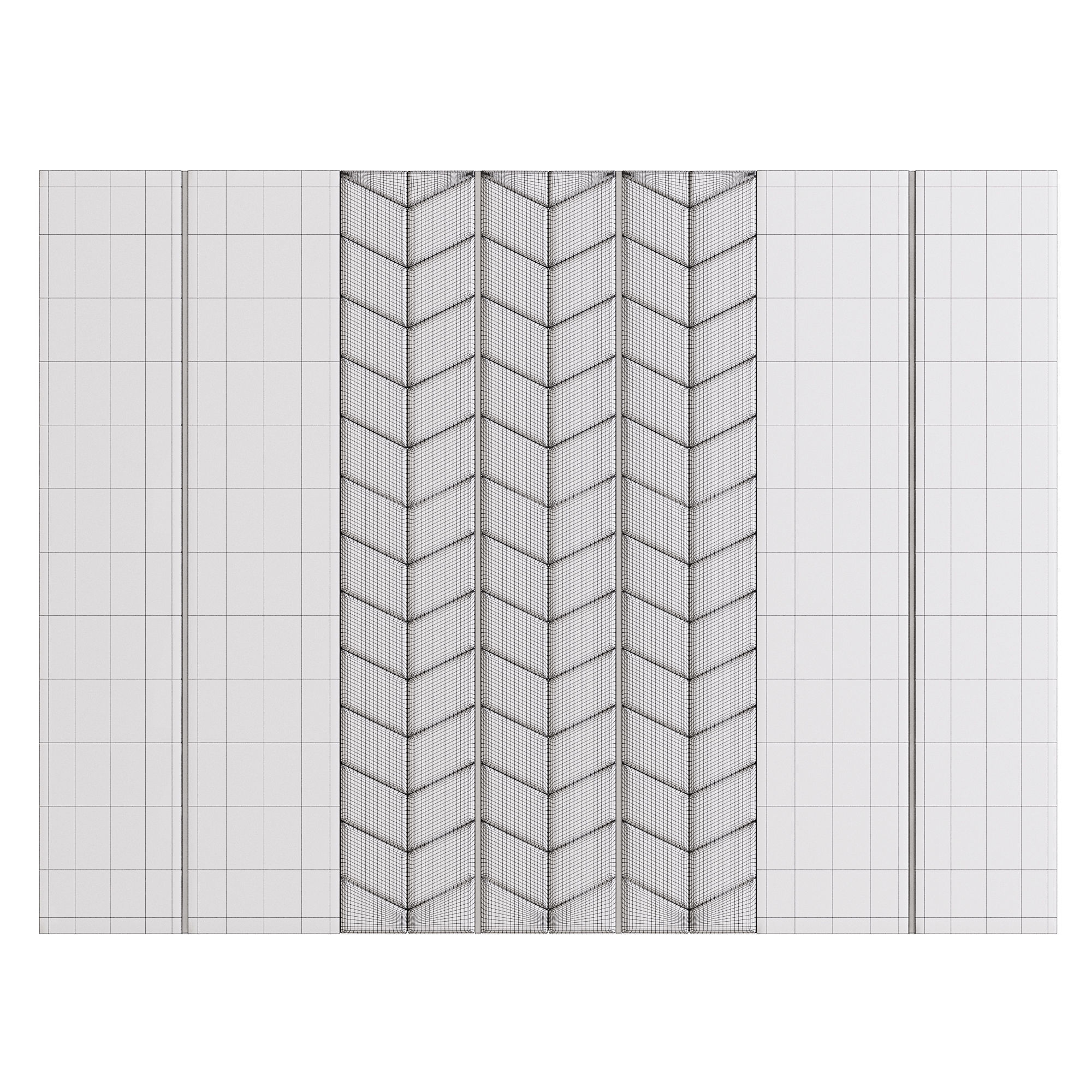 Name Panel by Pinterest 3D model_6