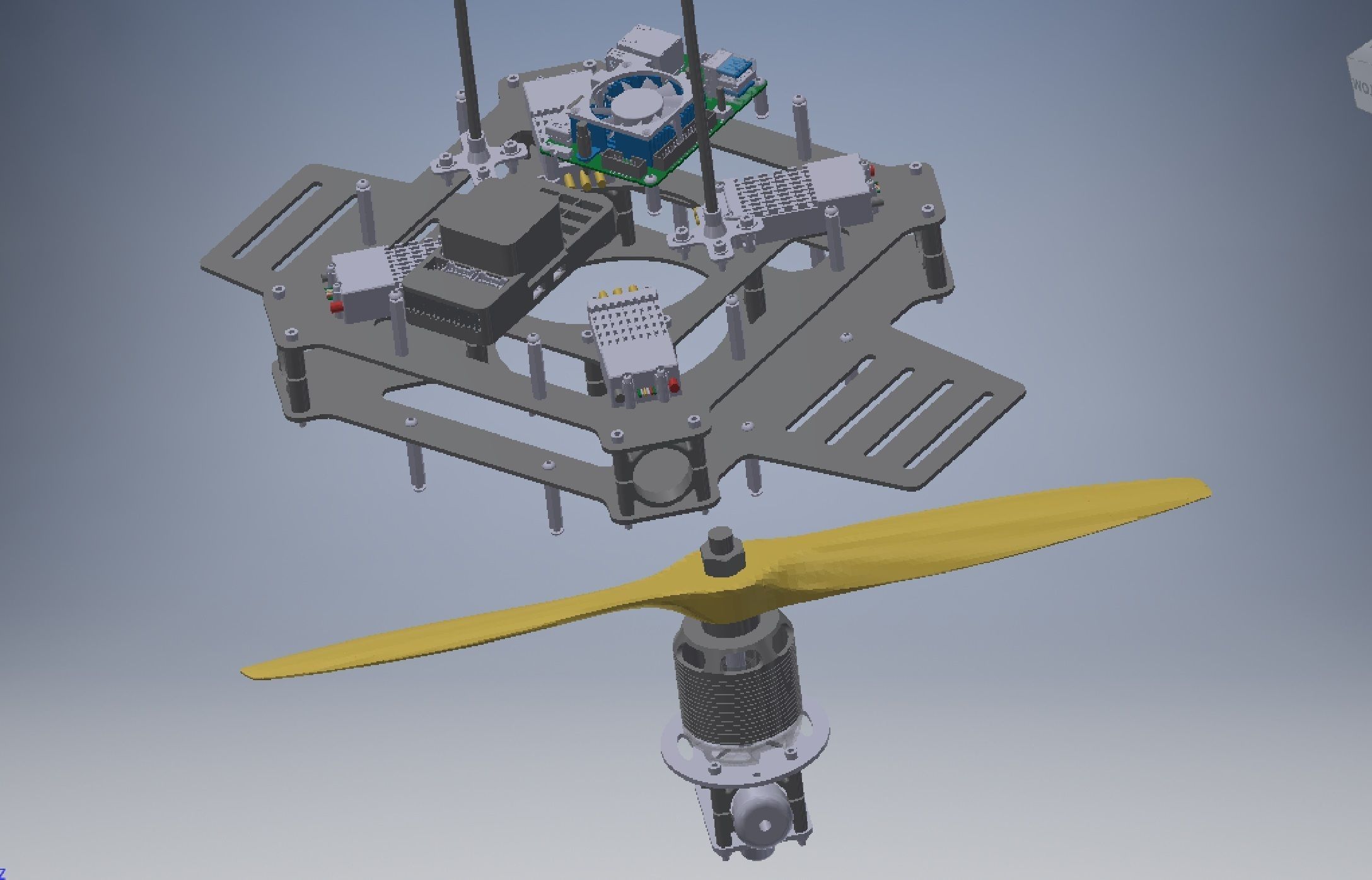 X4 Developer Quadcopter 3D model_11