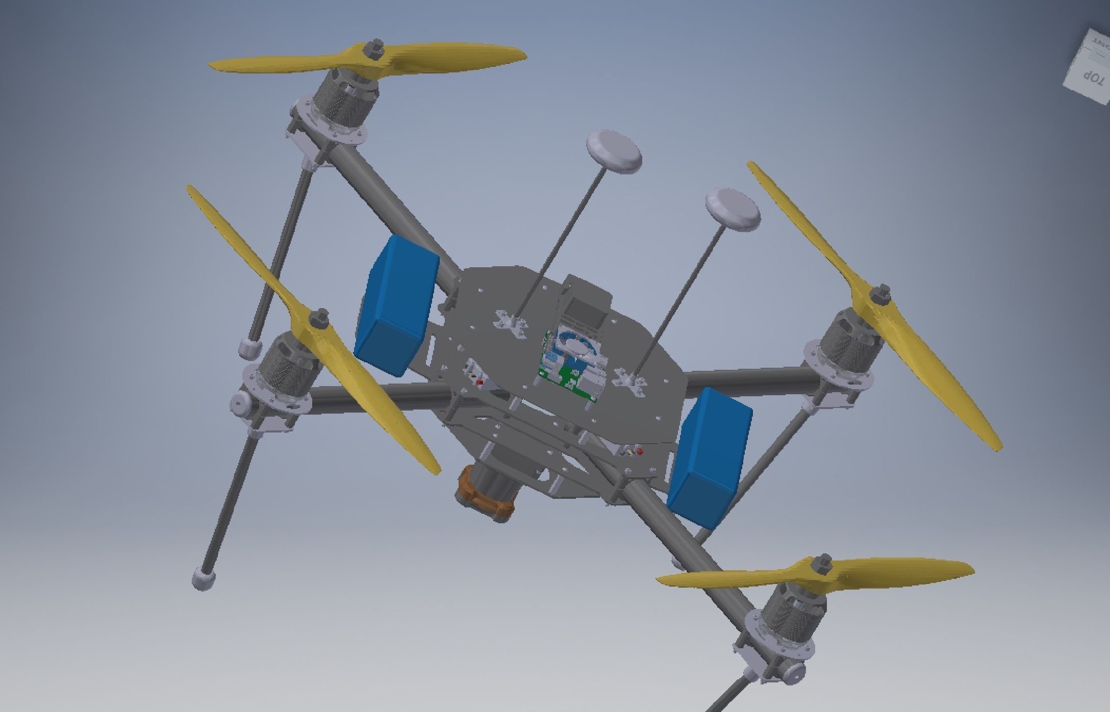 X4 Developer Quadcopter 3D model_1