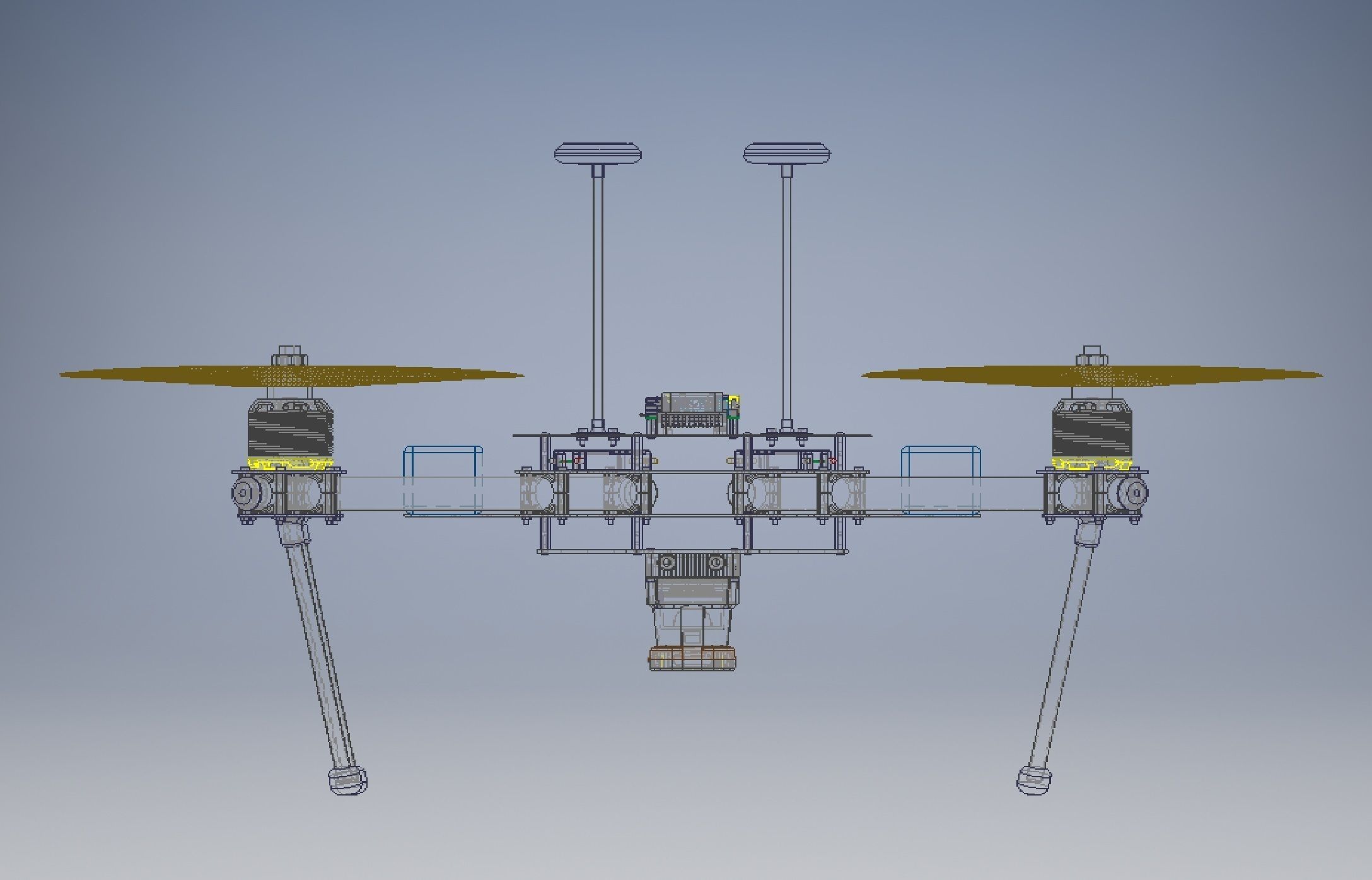 X4 Developer Quadcopter 3D model_13