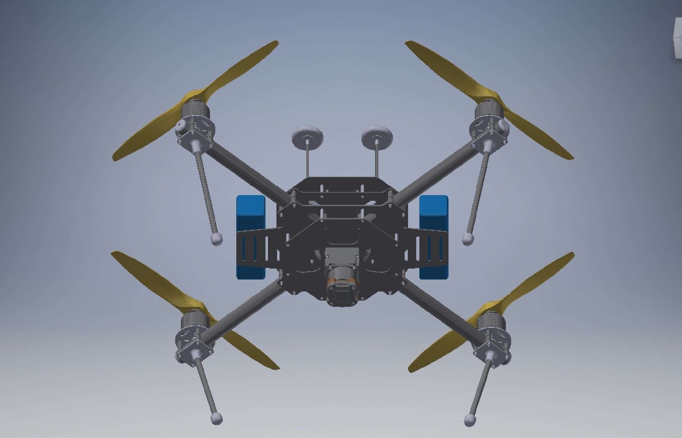X4 Developer Quadcopter 3D model_22