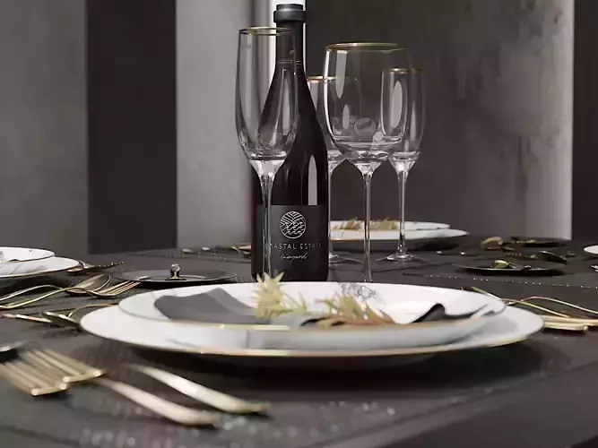 Luxury Table Decoration Assets Set 2