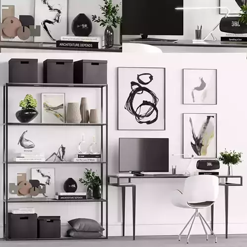 Office Furniture 7 3D model
