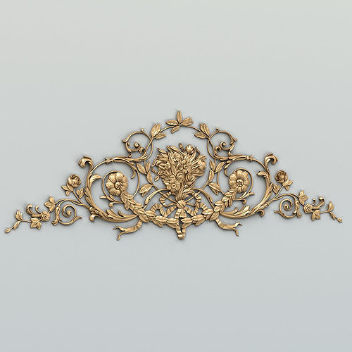 Corner decor 023 3D model
