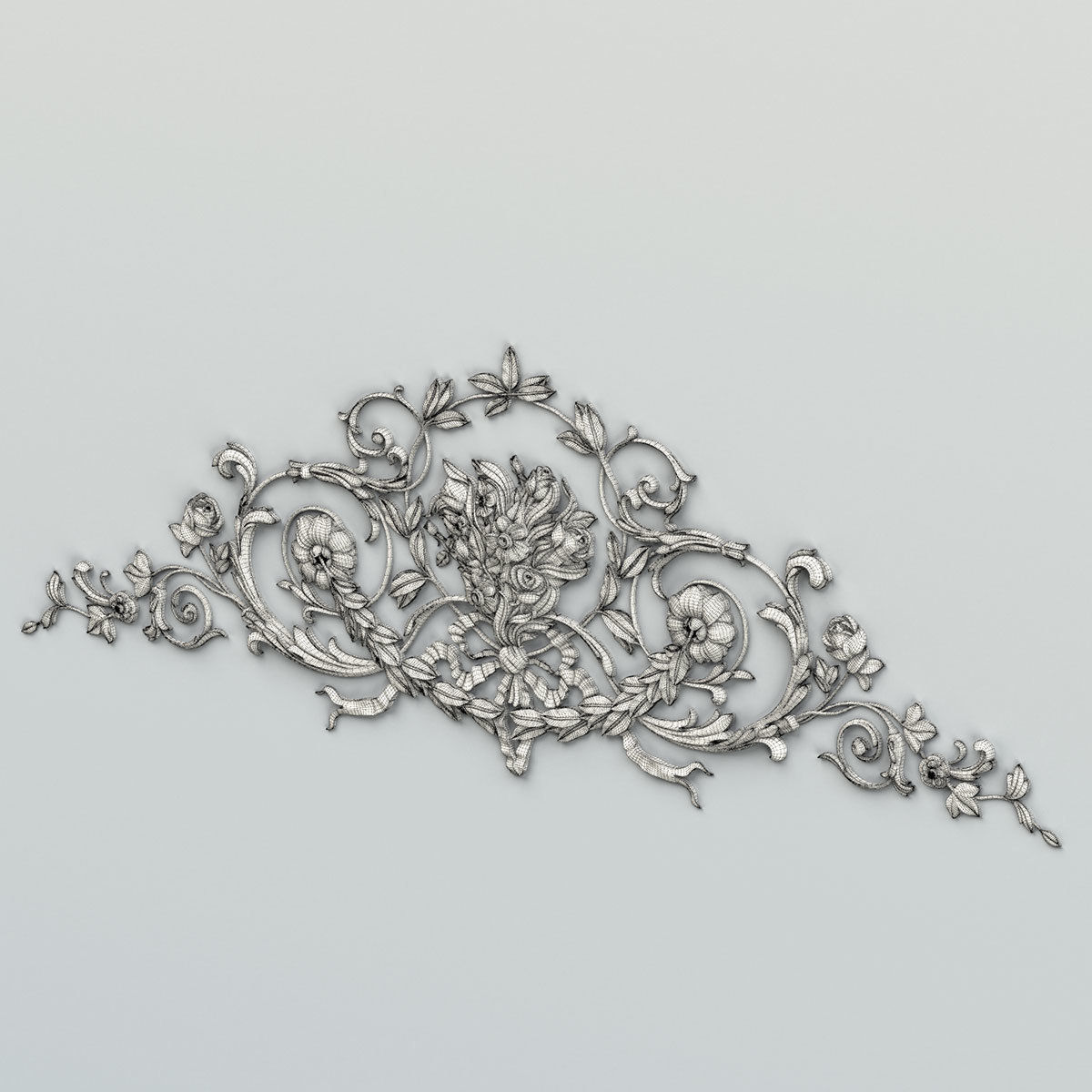 Corner decor 023 3D model_6