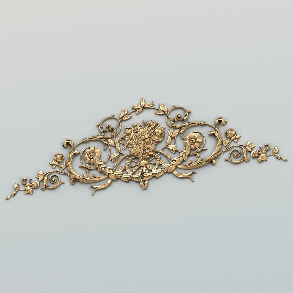 Corner decor 023 3D model_4