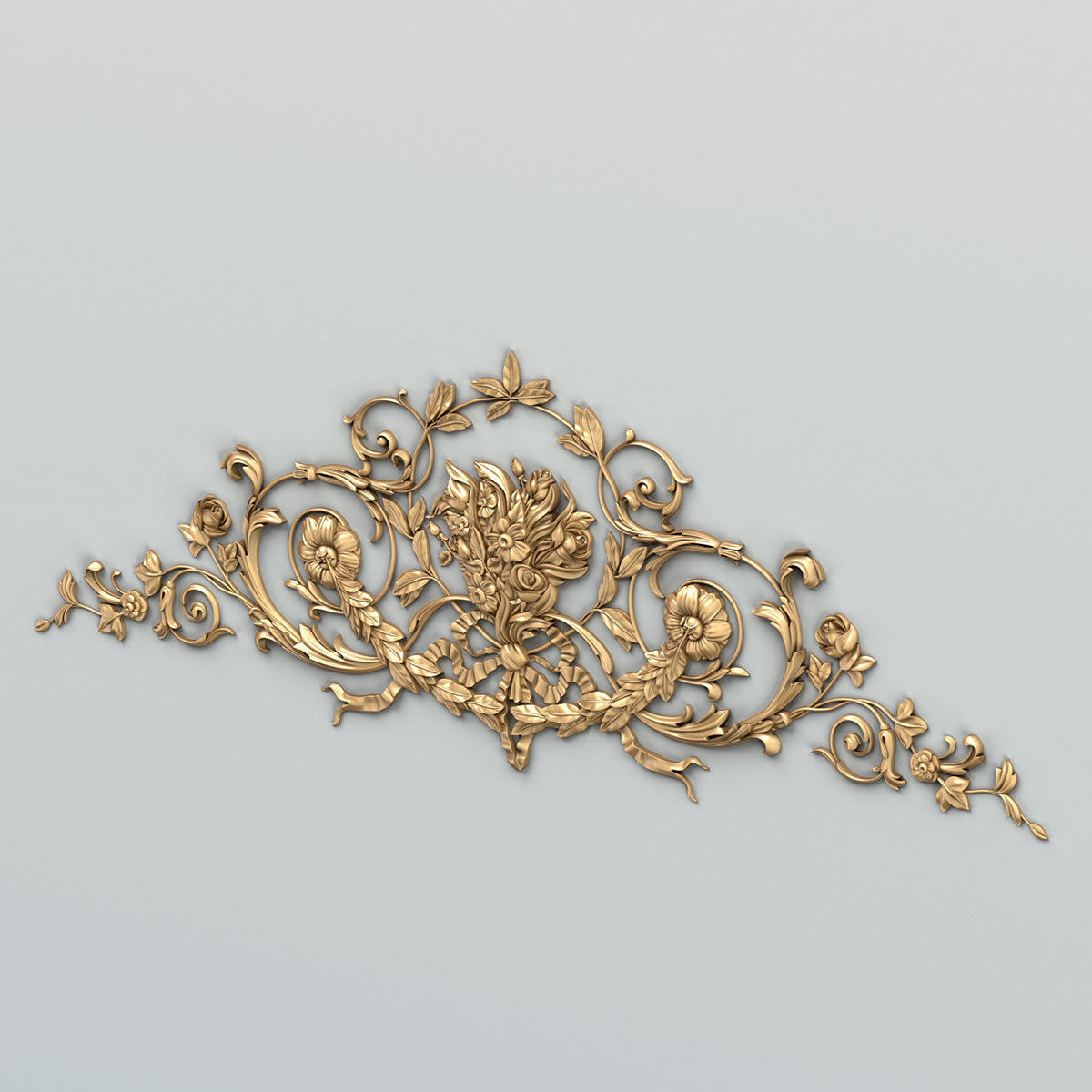 Corner decor 023 3D model_2