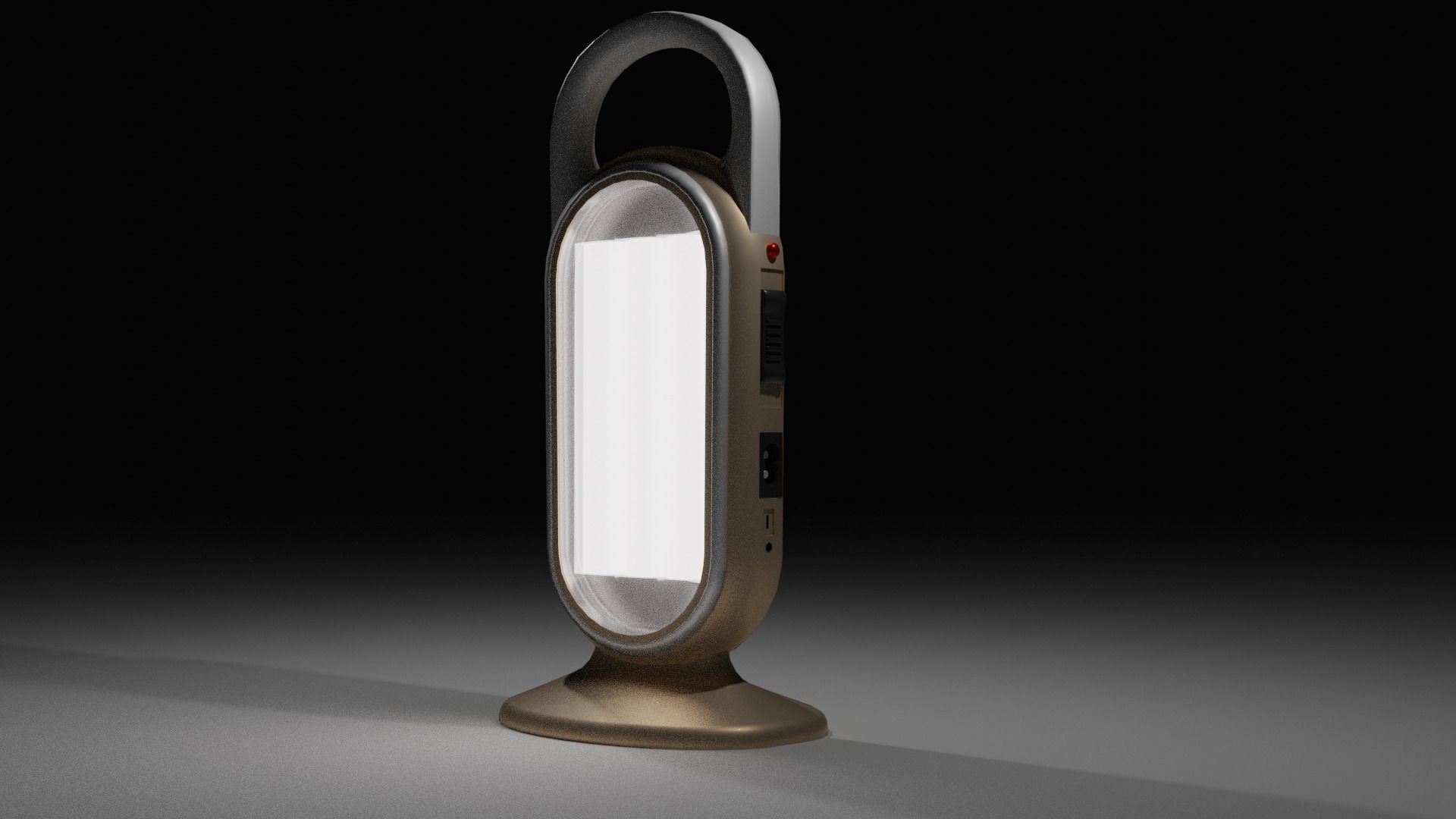 Charger Light Free 3D model_1