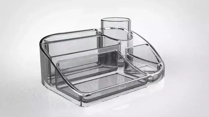 Desk Organizer 3D model